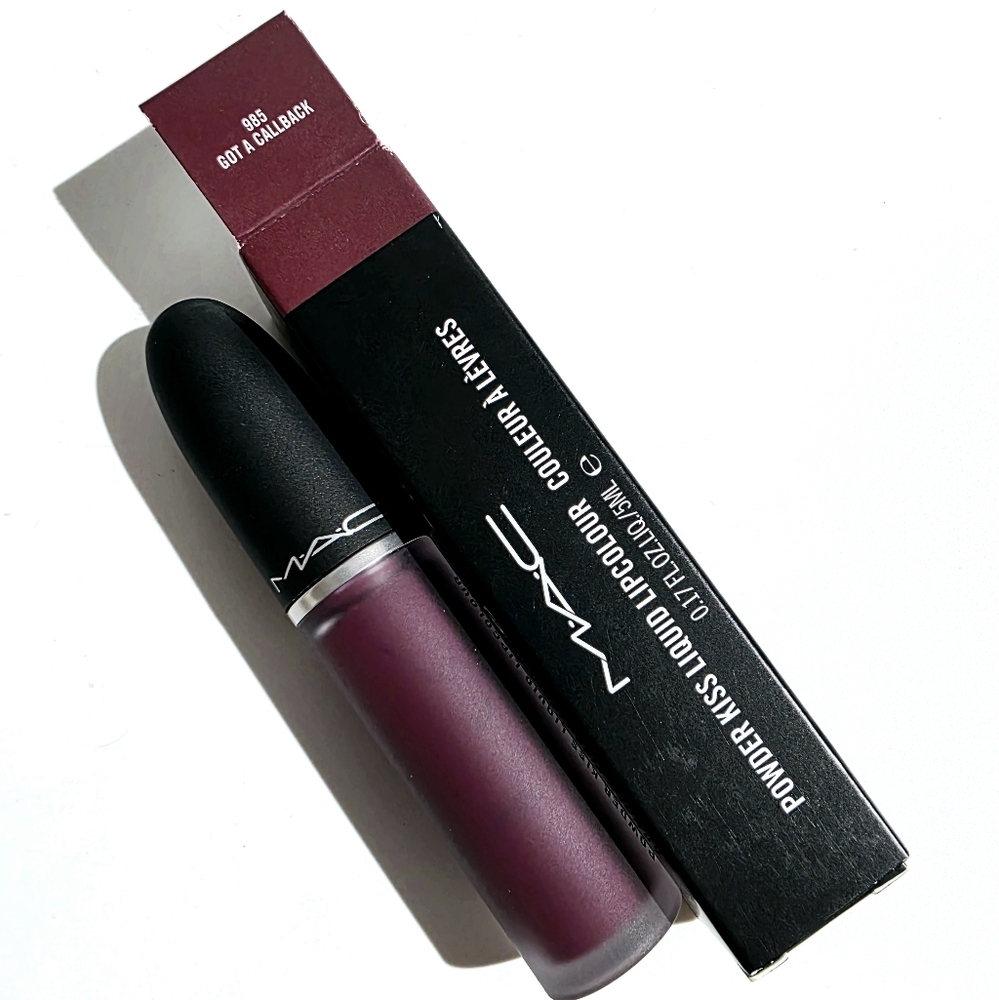 Mac Powder Kiss Liquid Lipcolour #985 Got A Callback New